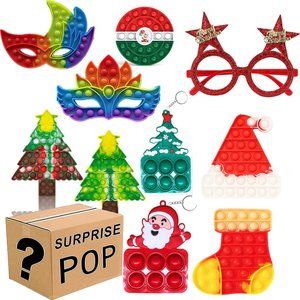 Pop It Fidget | Assorted Pack Christmas Pop It Easter Toys